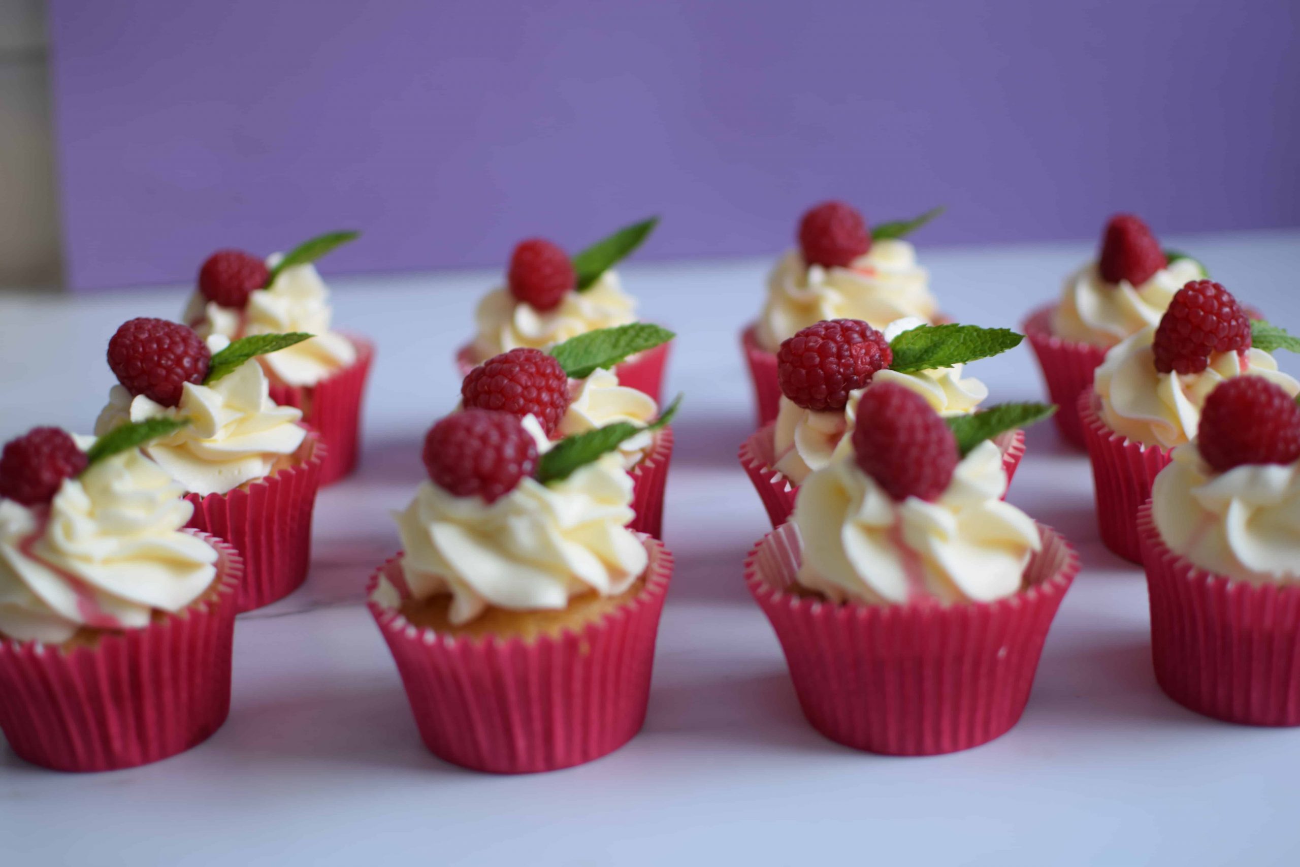 Copelands Raspberry and Mint infused Gin Cupcakes Gallery Image