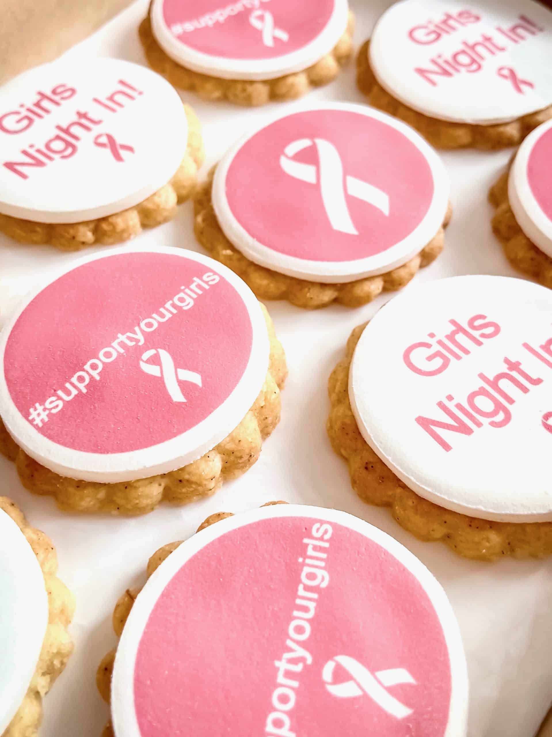 Cancer Focus NI #supportyourgirls Biscuit Box Gallery Image