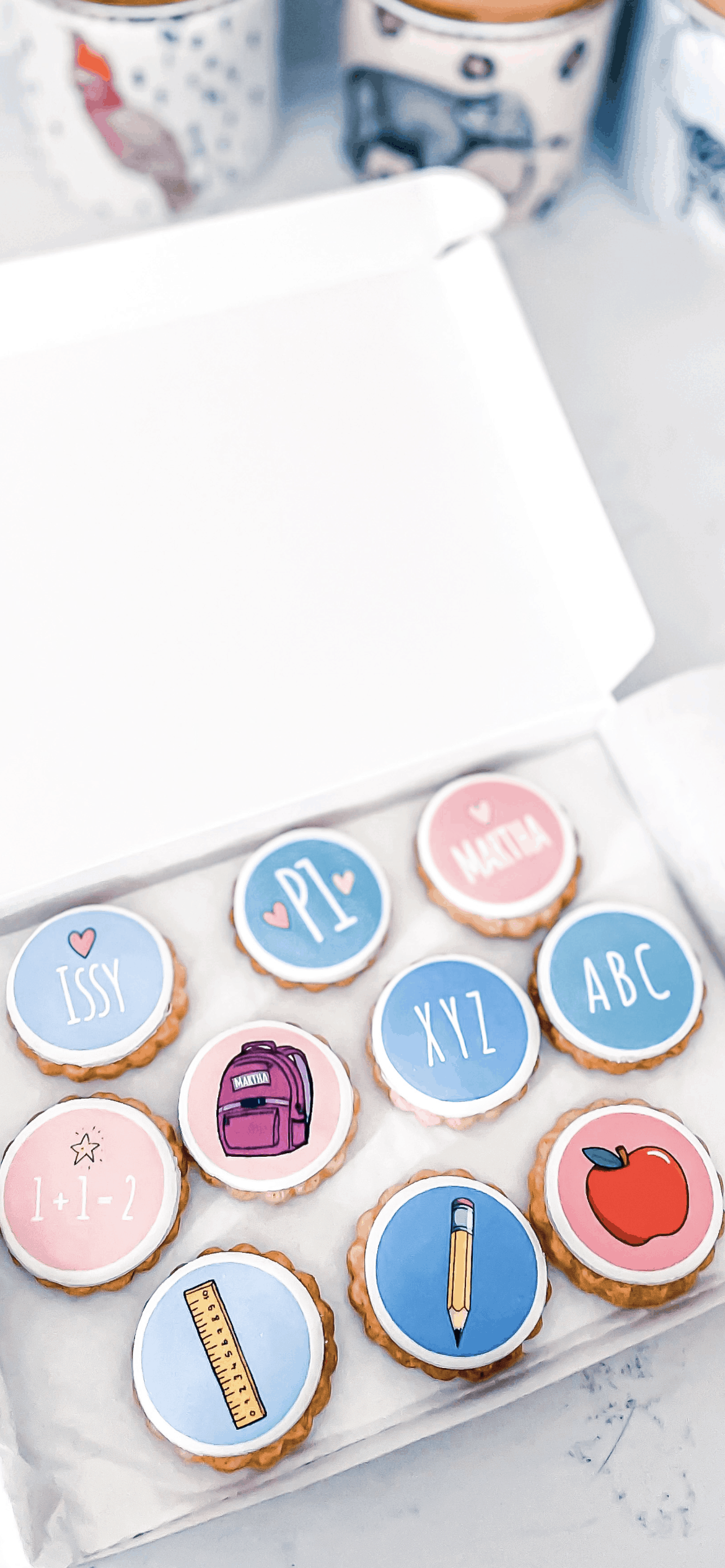 Personalised Back To School Biscuits Gallery Image