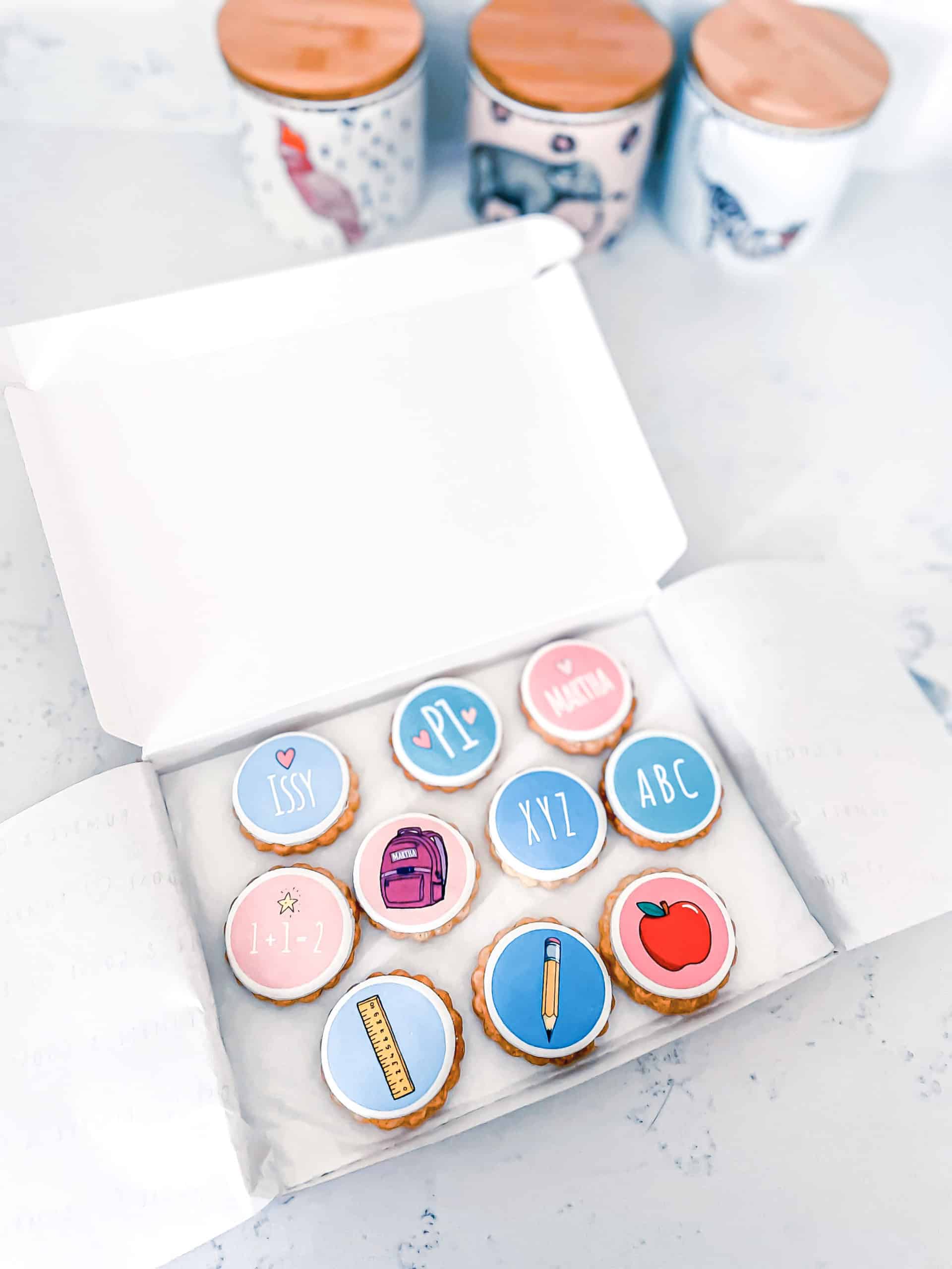 Personalised Back To School Biscuits Gallery Image