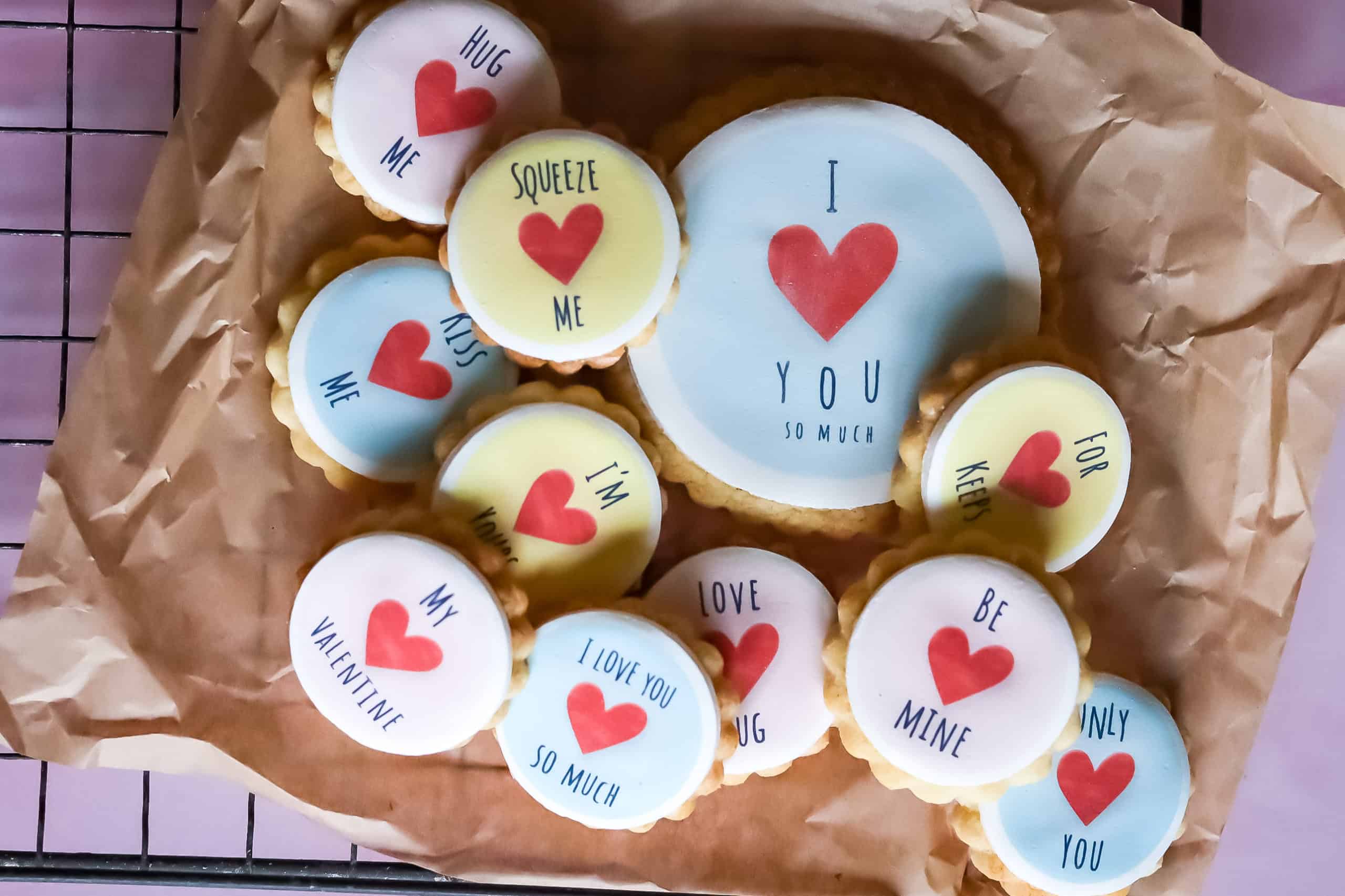 Valentines Gift Biscuits Gallery Image