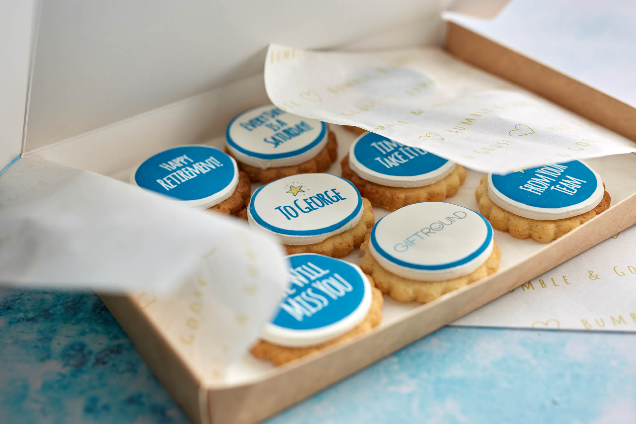 branded biscuits for retirement