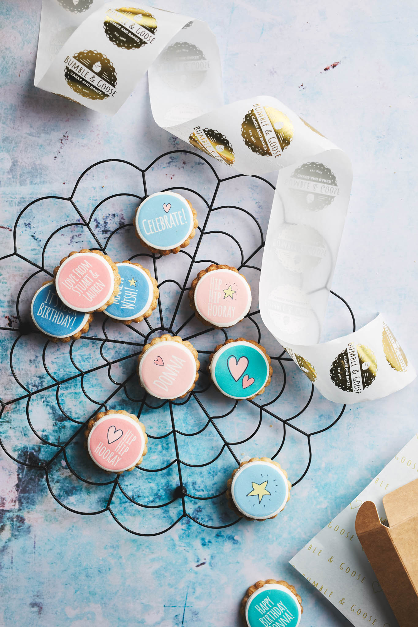 Luxury Birthday Gift Bundle – Brownies & Birthday Biscuits