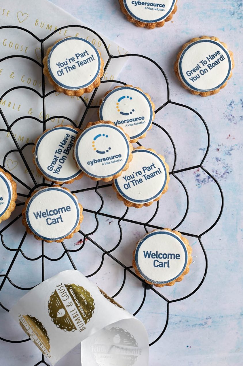 Corporate Gifts – Individual Branded Logo Biscuits Featured Image