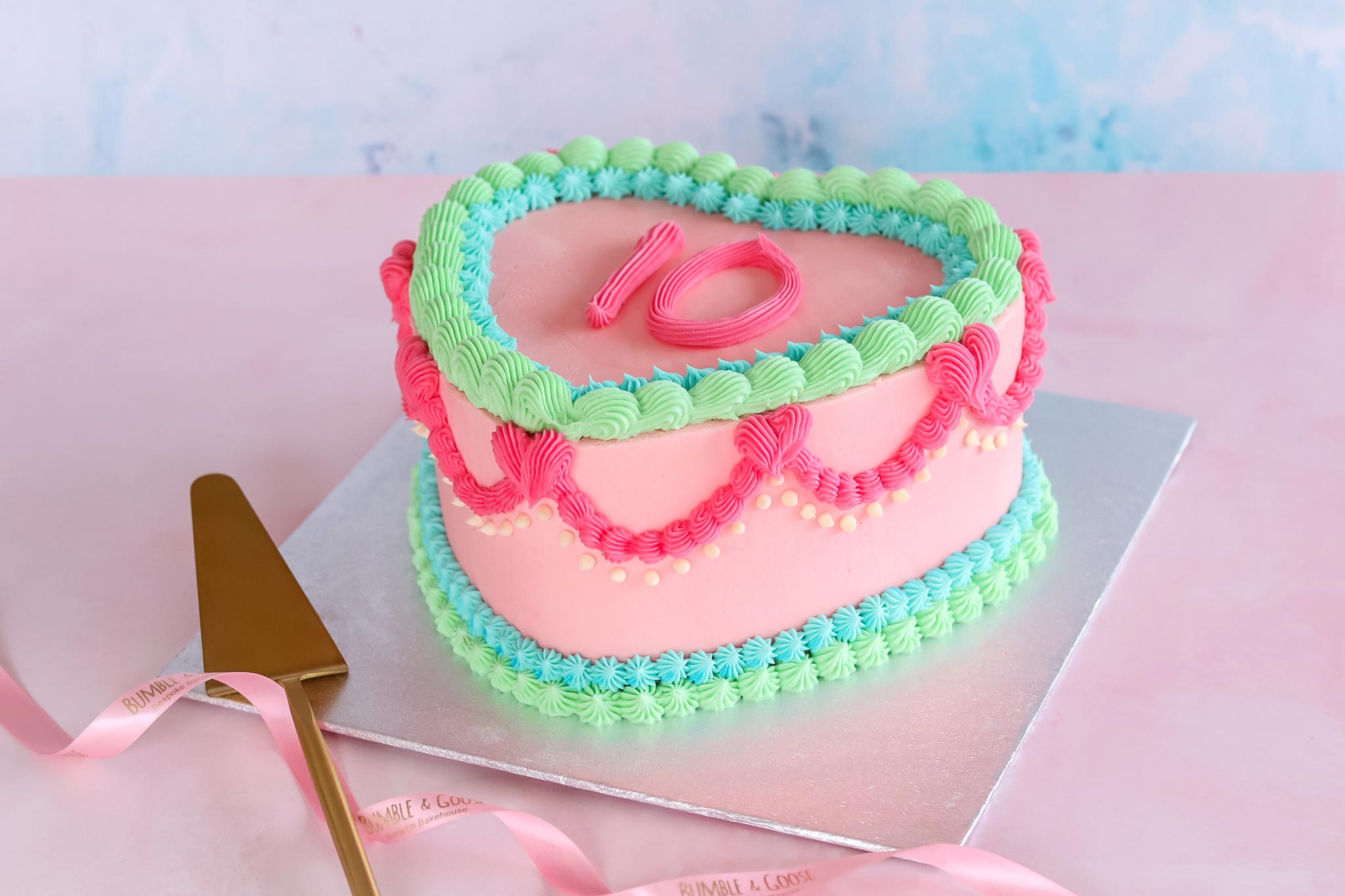 Luxury Heart Cake