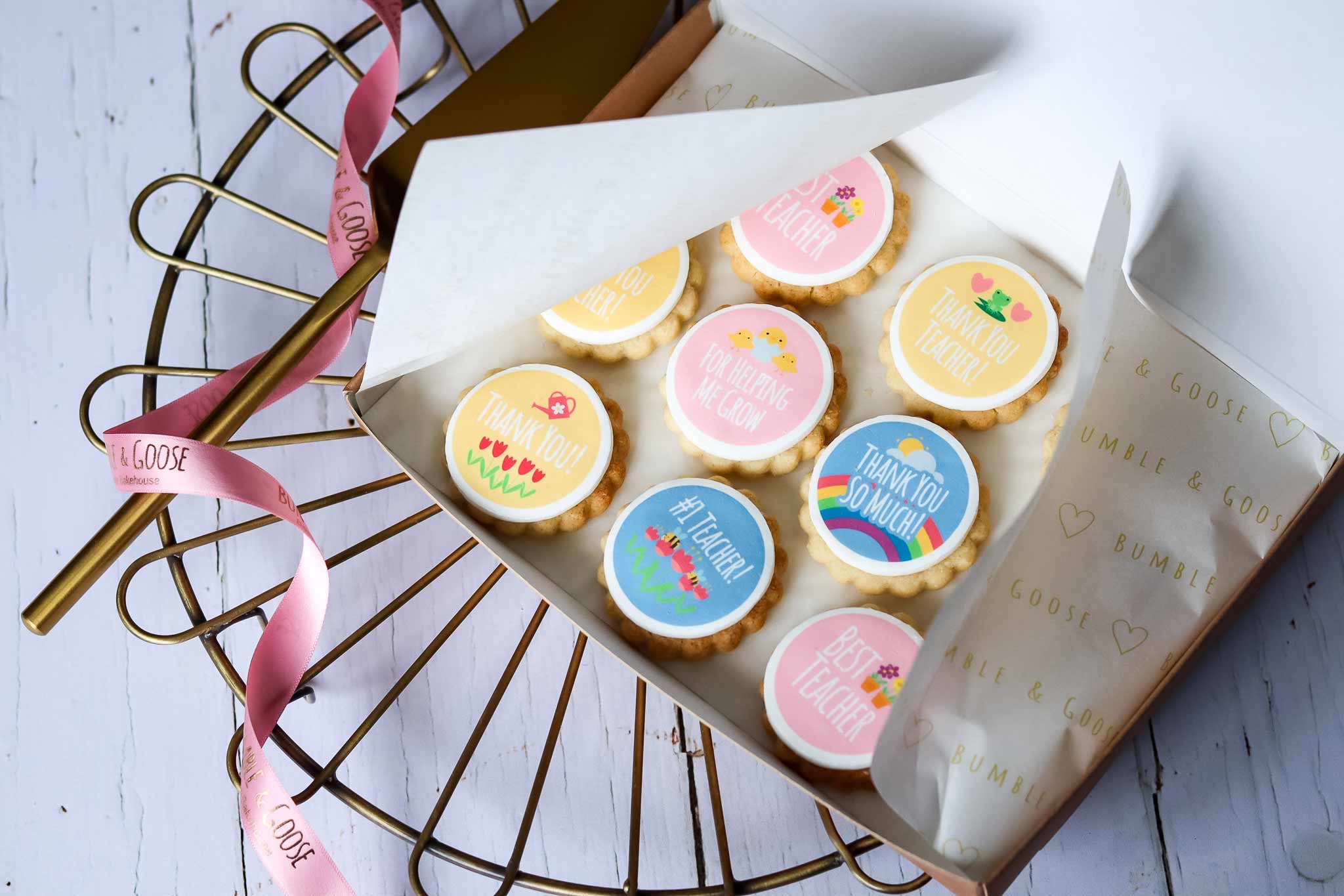 Personalised Teacher Gift Biscuits Gallery Image