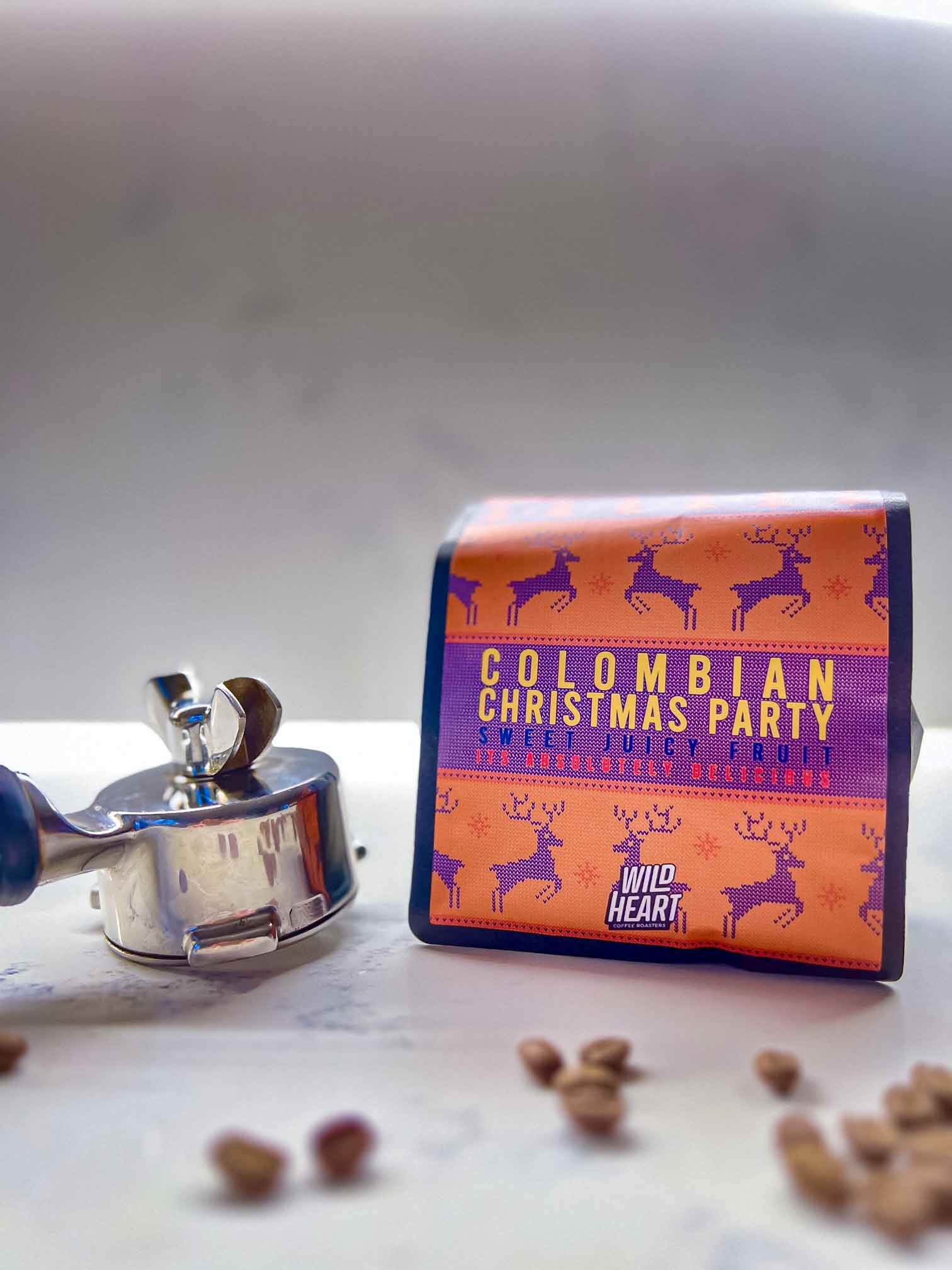 Colombian Christmas Party Fresh Roasted Coffee Beans Featured Image