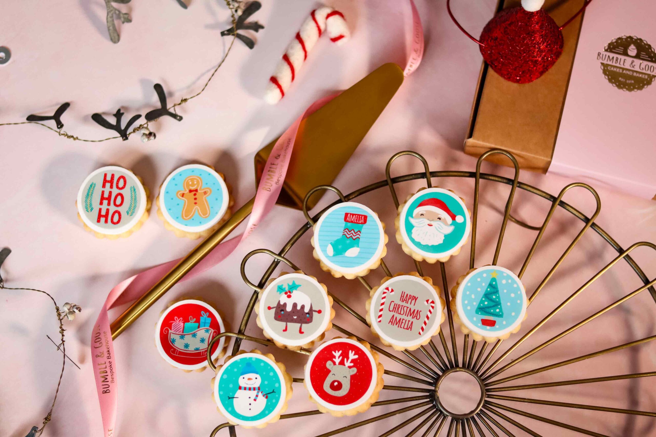 Personalised Christmas Biscuits