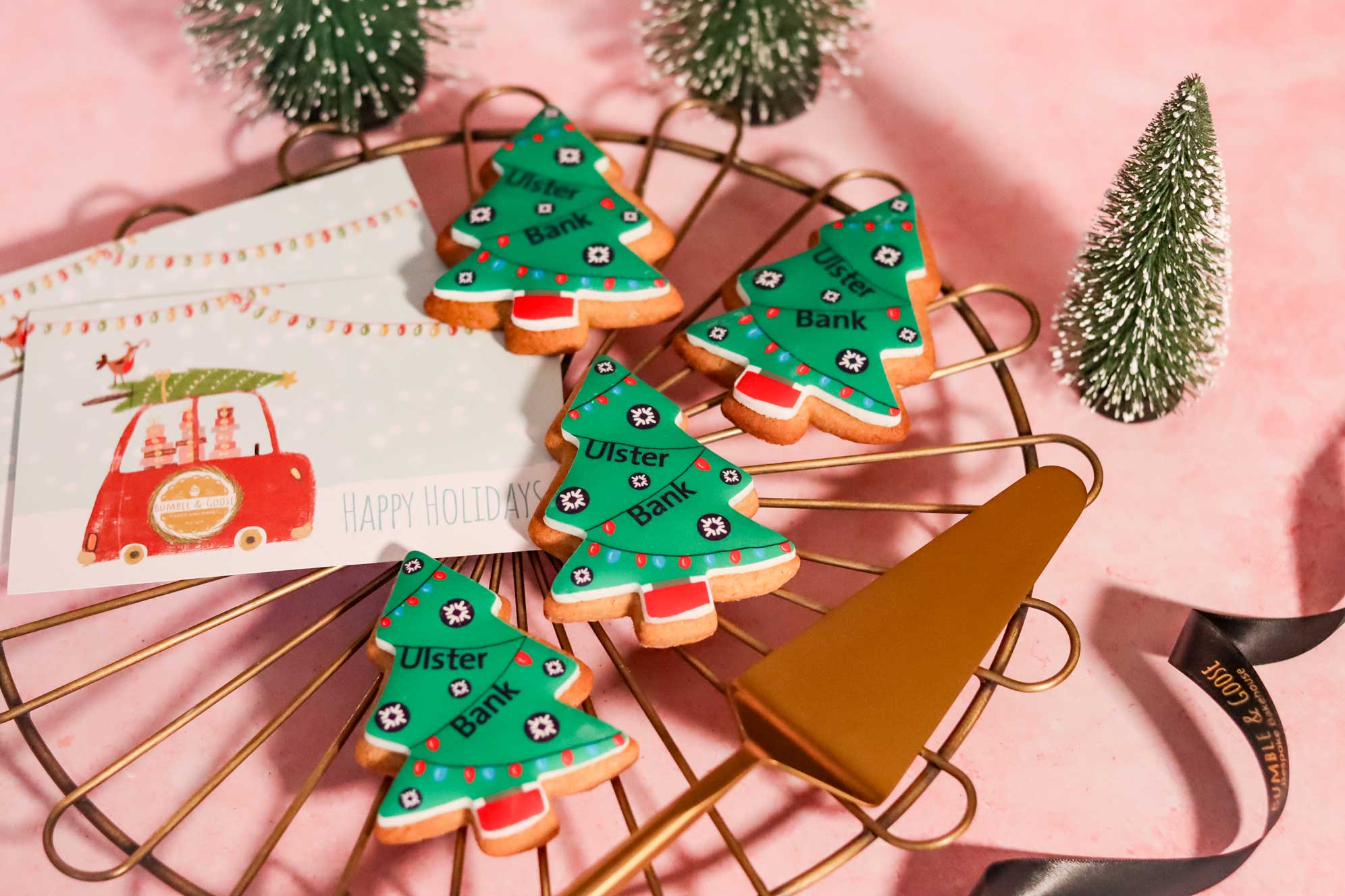 Christmas Cookies – Branded Gingerbread Christmas Tree Featured Image