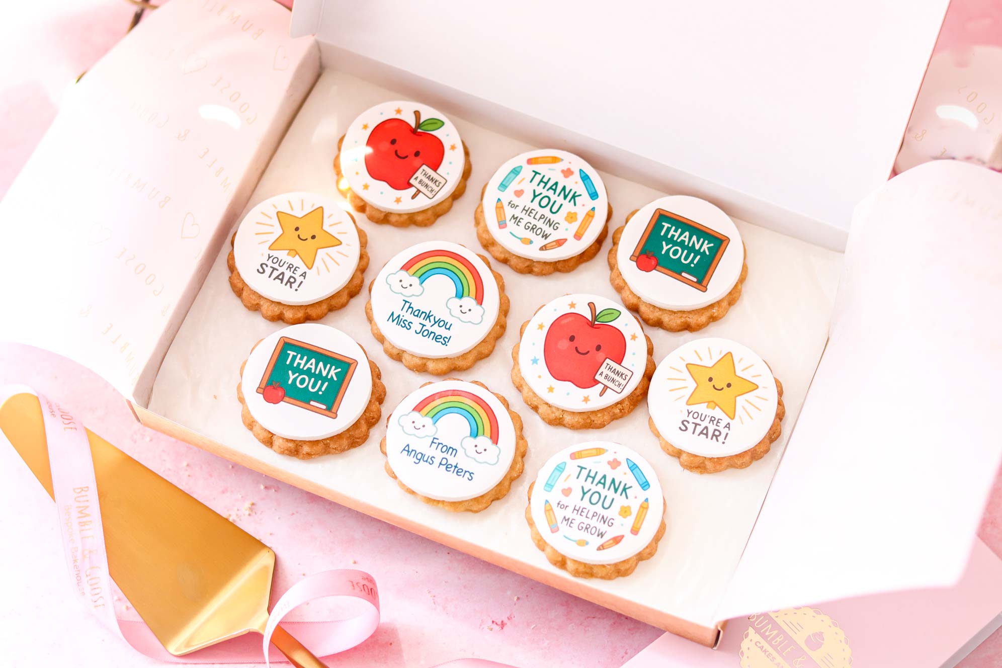 Thank You Teacher Biscuits