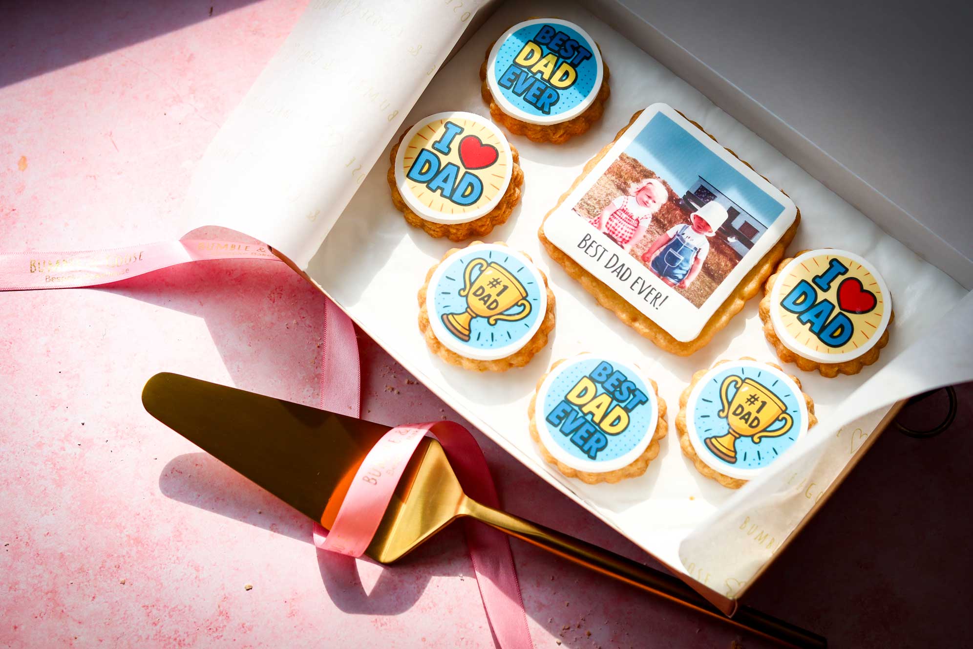 Father’s Day Photo Biscuits